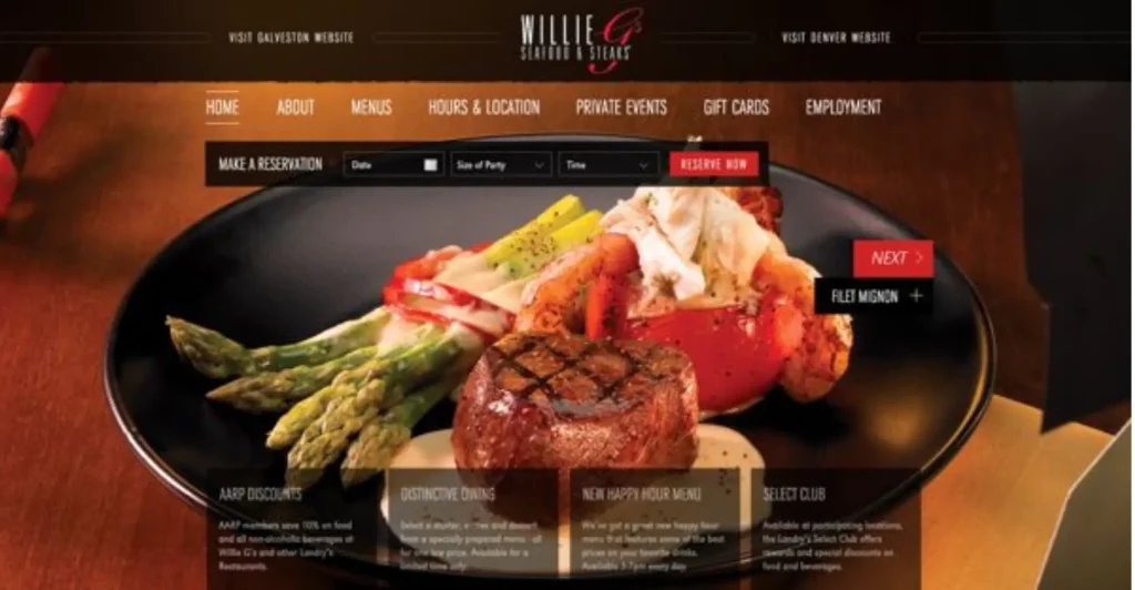 Nsawam Restaurant website