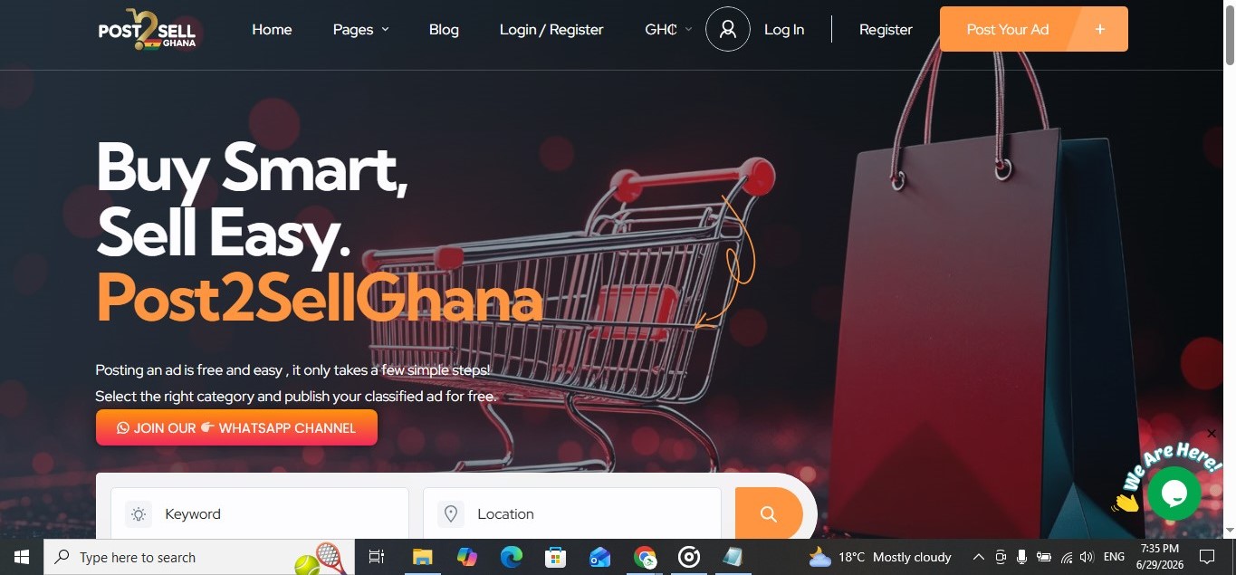 Web design portfolio in Nsawam Ghana by Web Gold Digital